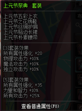 dnf90級(jí)布甲ss套裝大全
