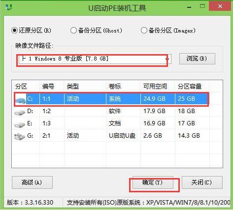 u啟動pe裝機工具